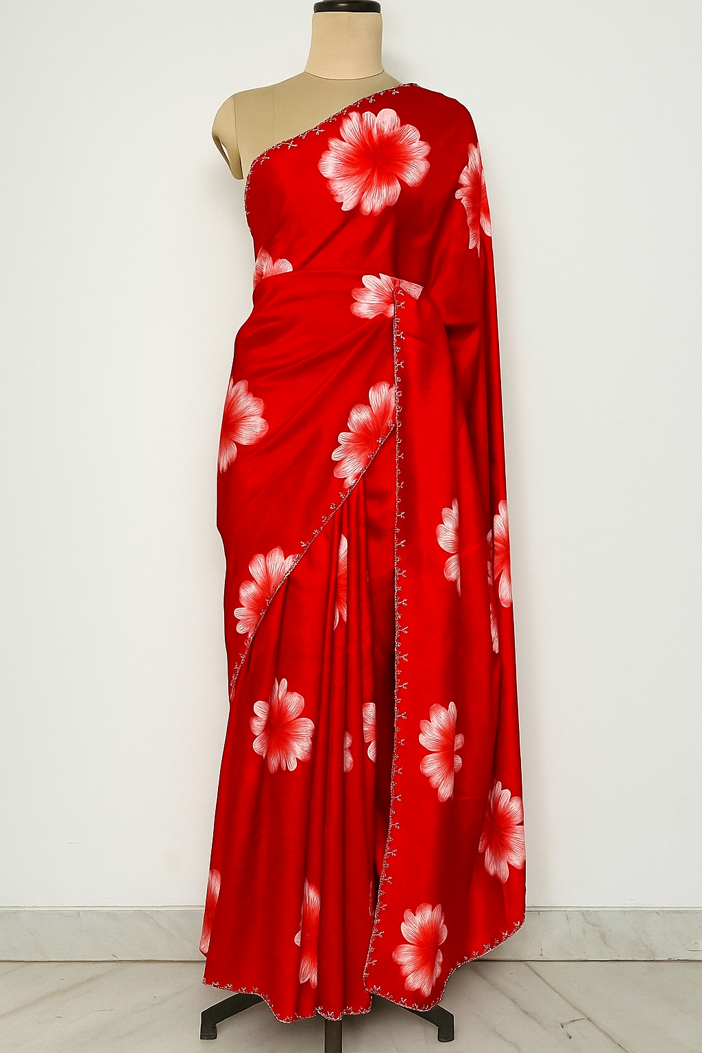 Chinon Silk Saree